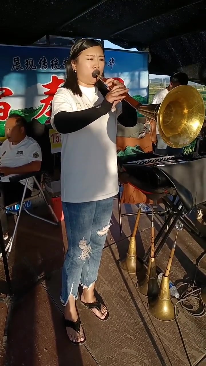 海城鼓乐,大唢呐单吹大出殡走起