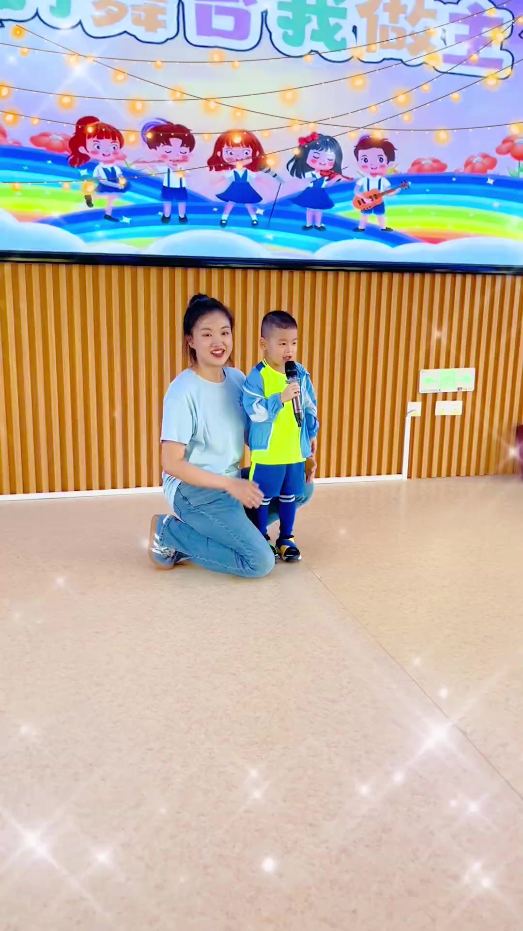 六一儿童节马尚小朋友舞蹈即兴表演?