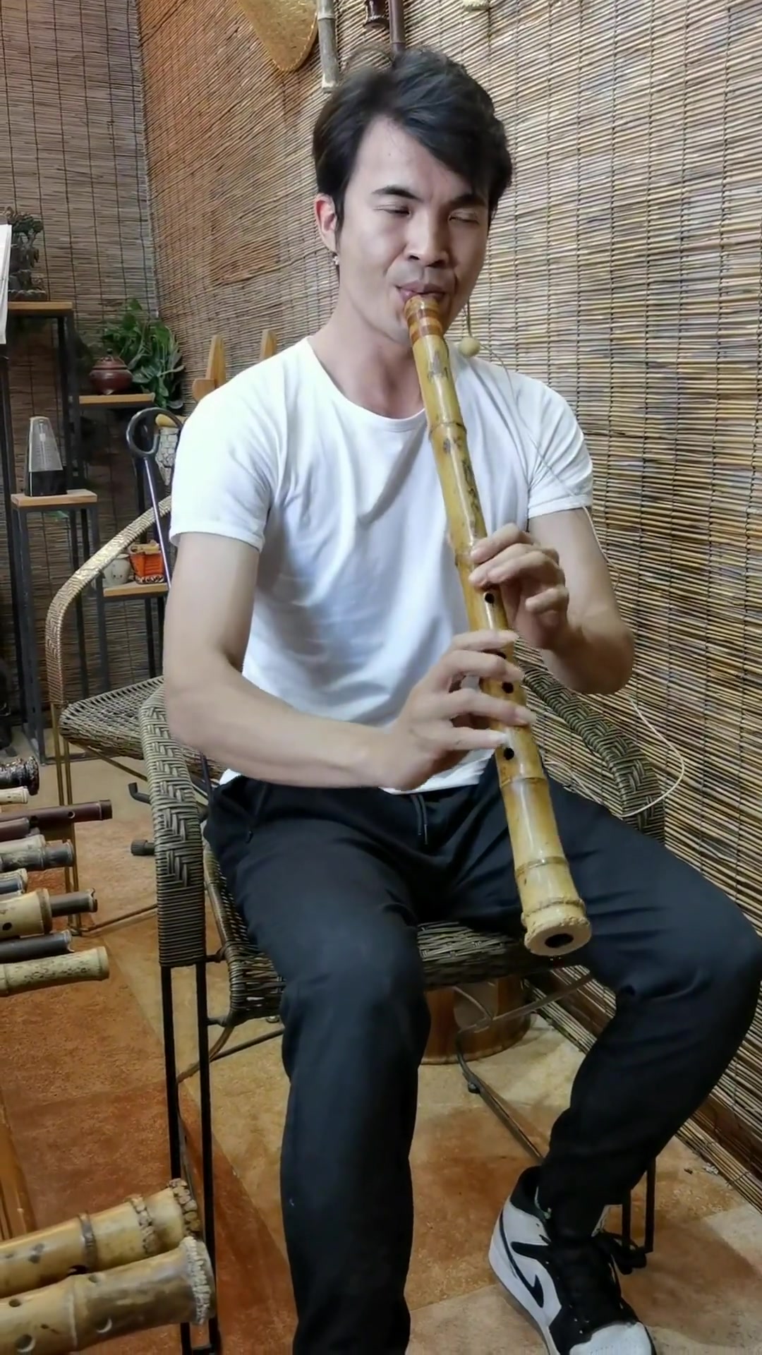 「雅音茶韵」拜访凡音制箫师谭先生,吹不一样的箫