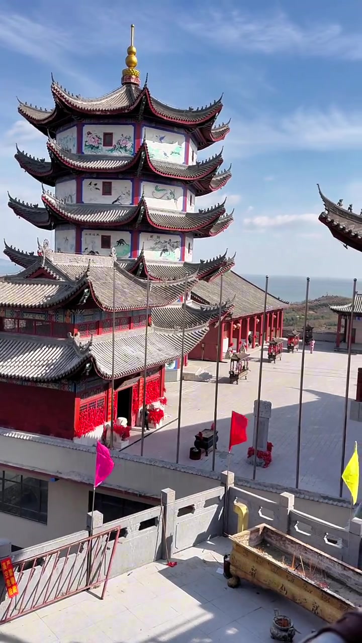 东京仙府福寿宫~狐仙庙位于青岛即墨崂山北麓,相传始于明洪武年间距今