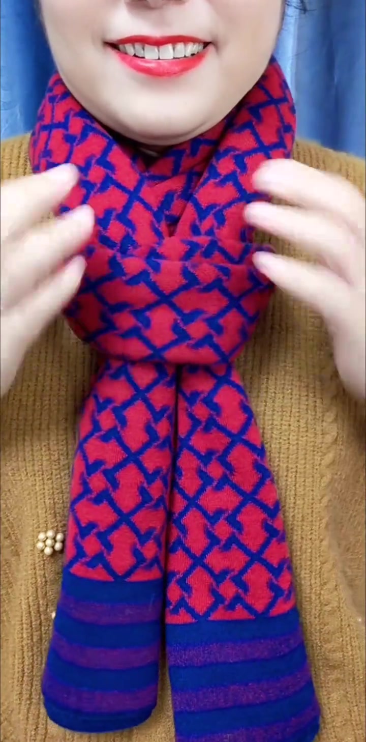 花式打结 丝巾系法又来更新了