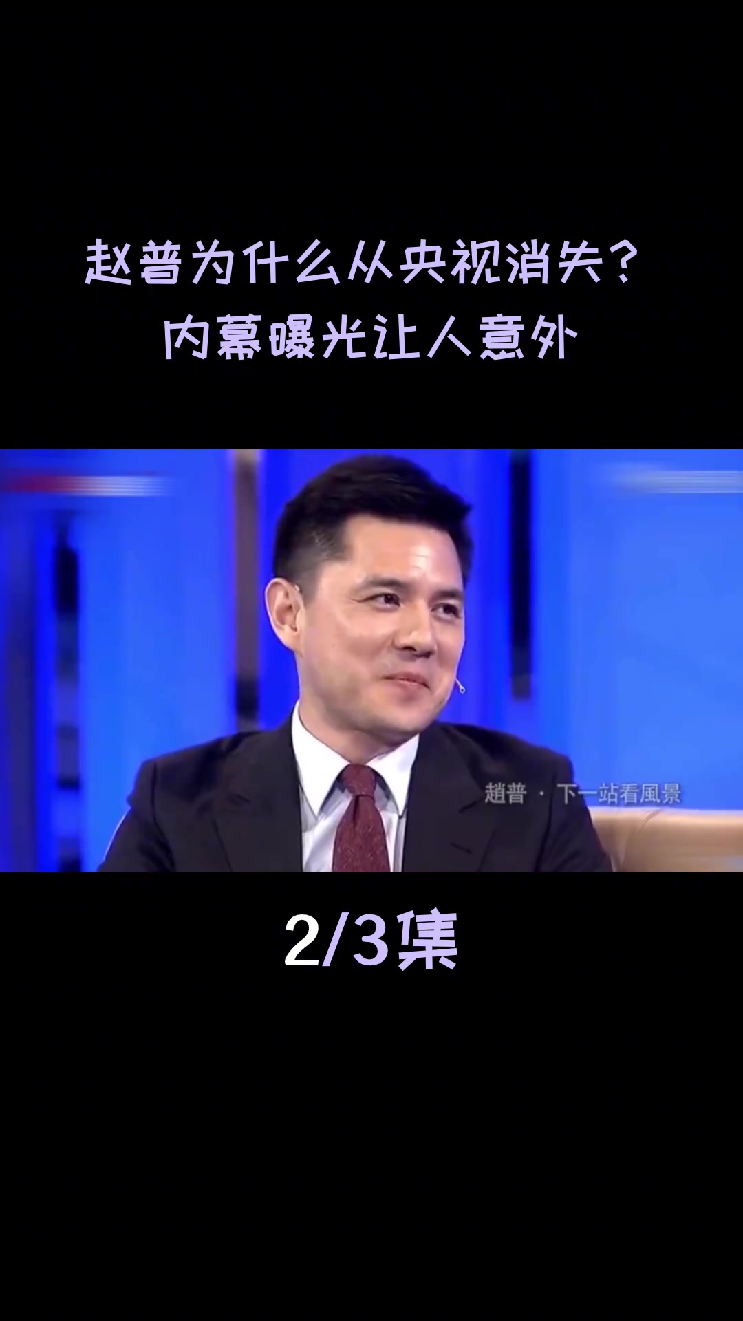 赵普到底说错了什么?为何会从央视消失?