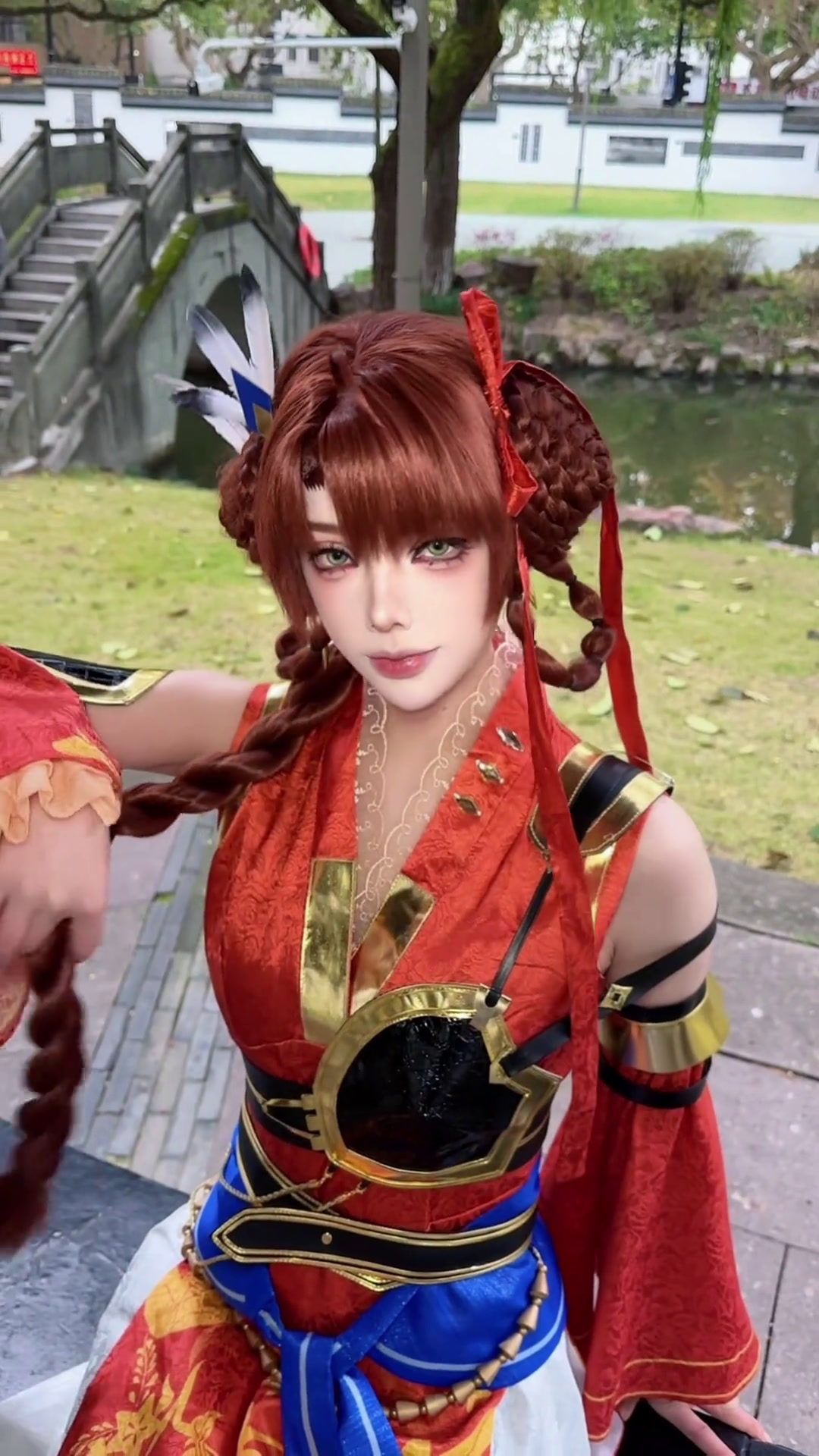 你胆子好大啊cos代号鸢孙尚香