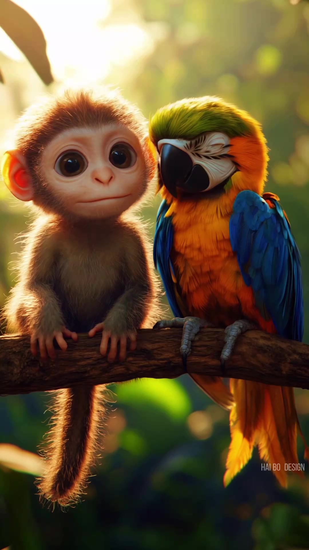 ai动画 ai动漫 动物融合 角色融合 角色设计 视觉盛宴