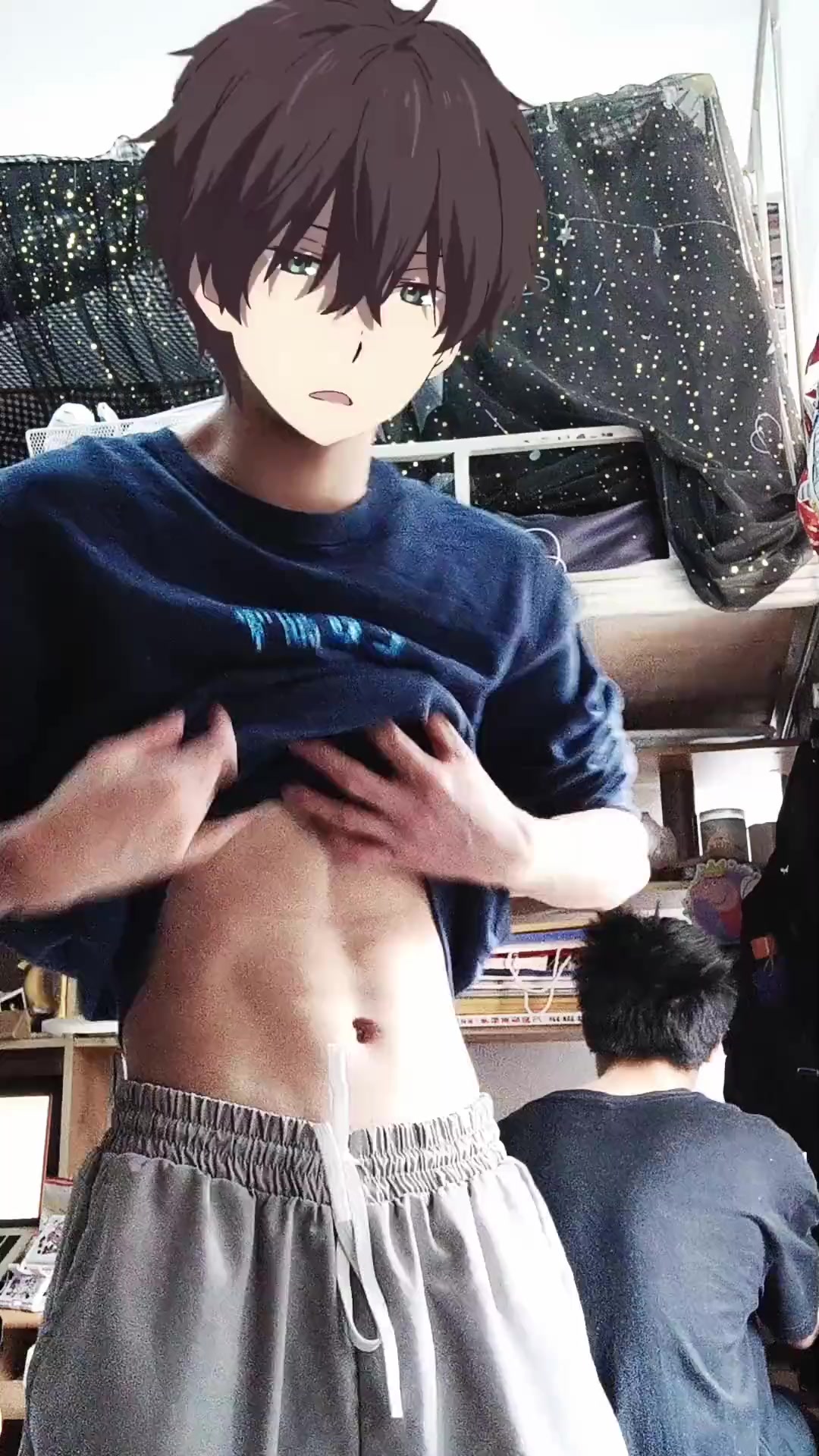 heyhey!大家快乐～纯情男高折木奉太郎禁欲系腹肌可狼可奶
