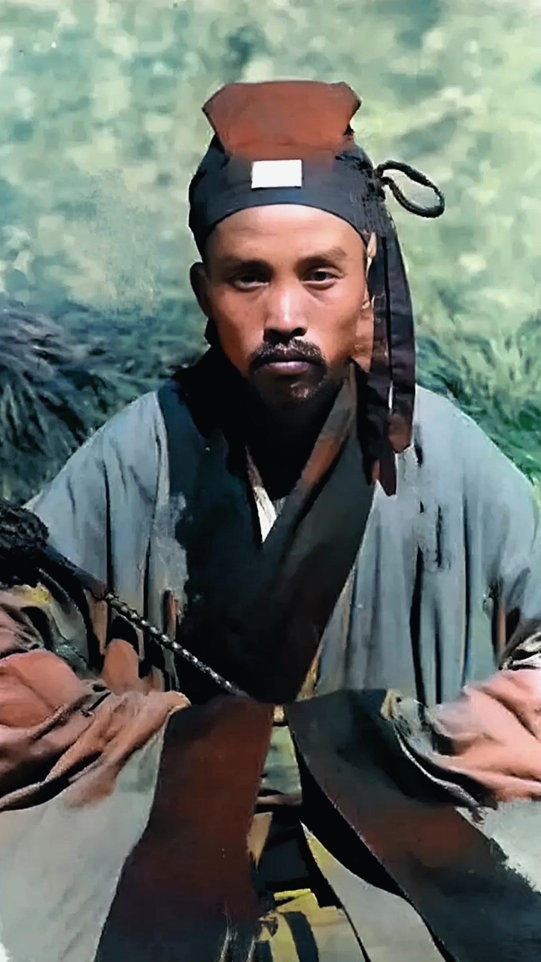 这位道长被日军残忍杀害前,誓死不屈,高唱岳飞的《满江红》.他