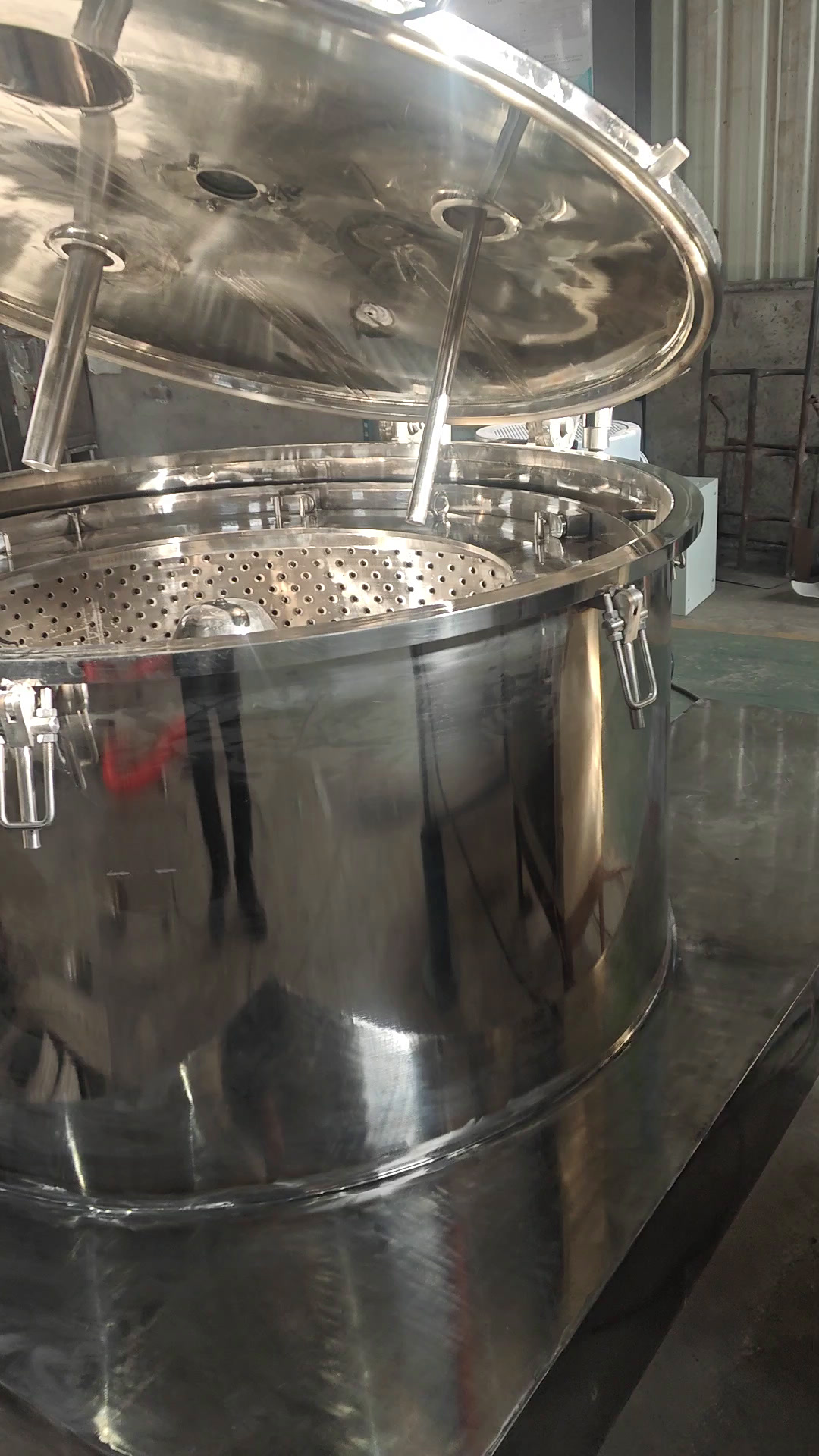 psd1250平板吊袋离心机