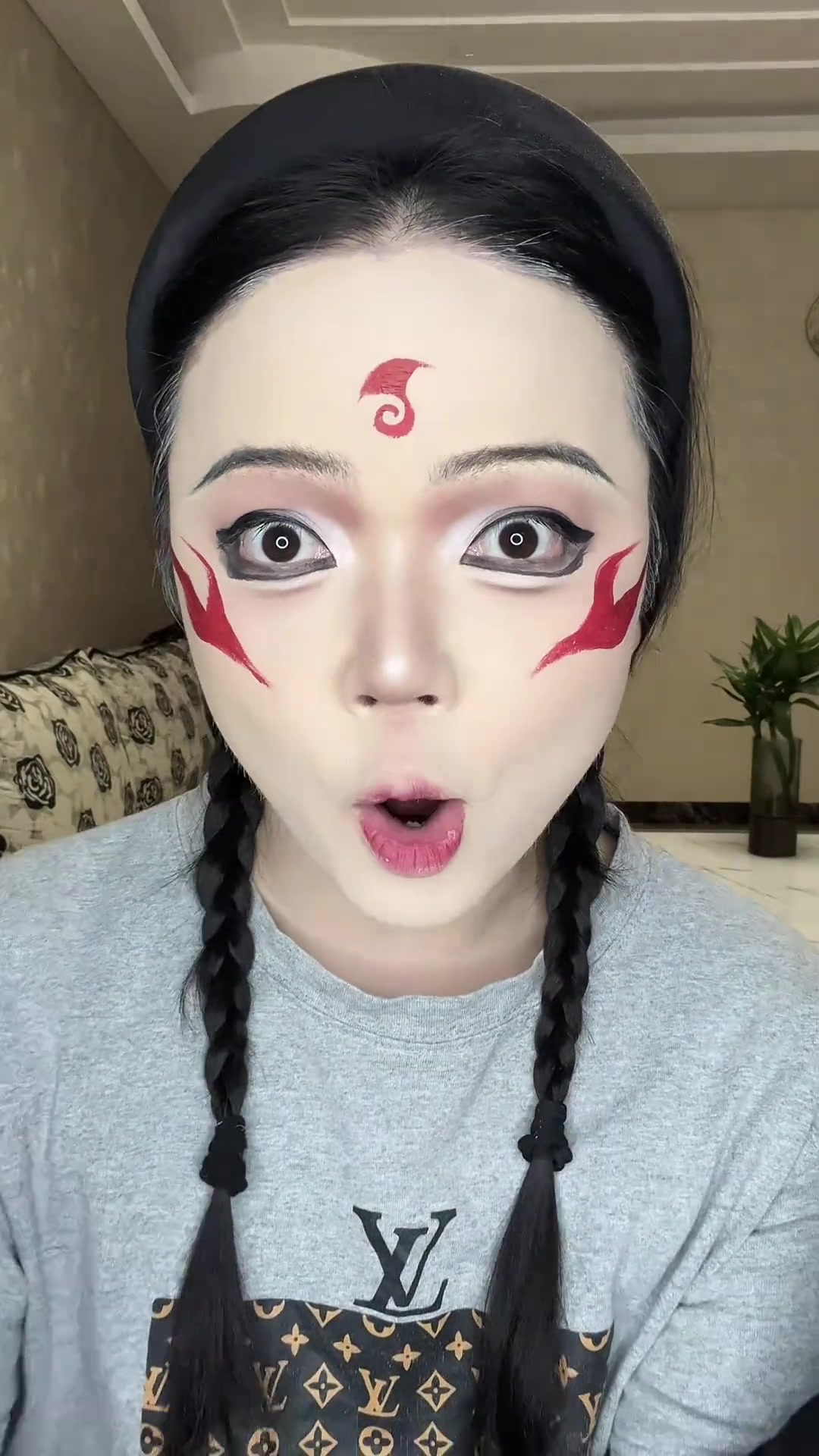 今天是哪吒仿妆!