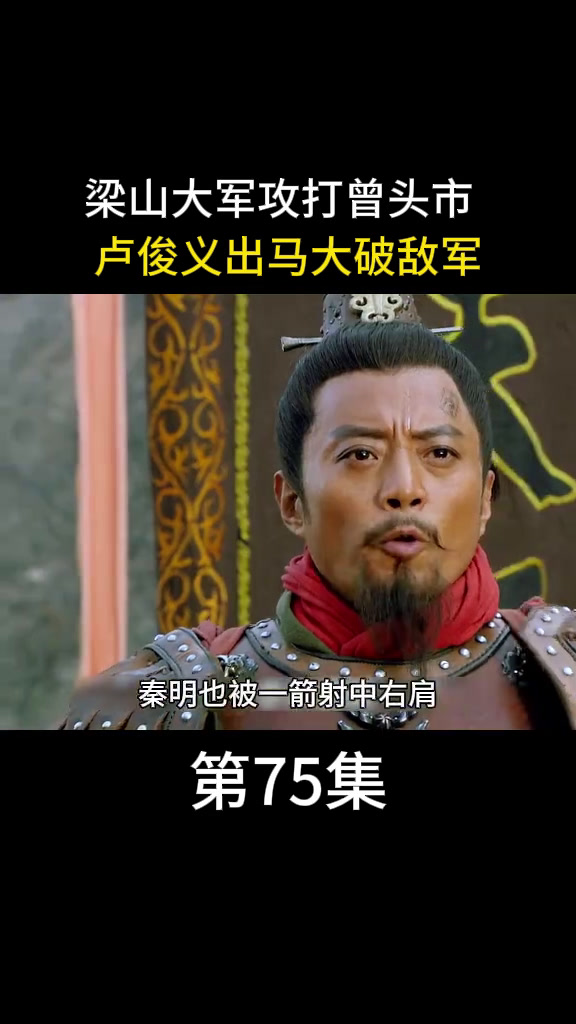 今天一口气看完,梁山攻破曾头市