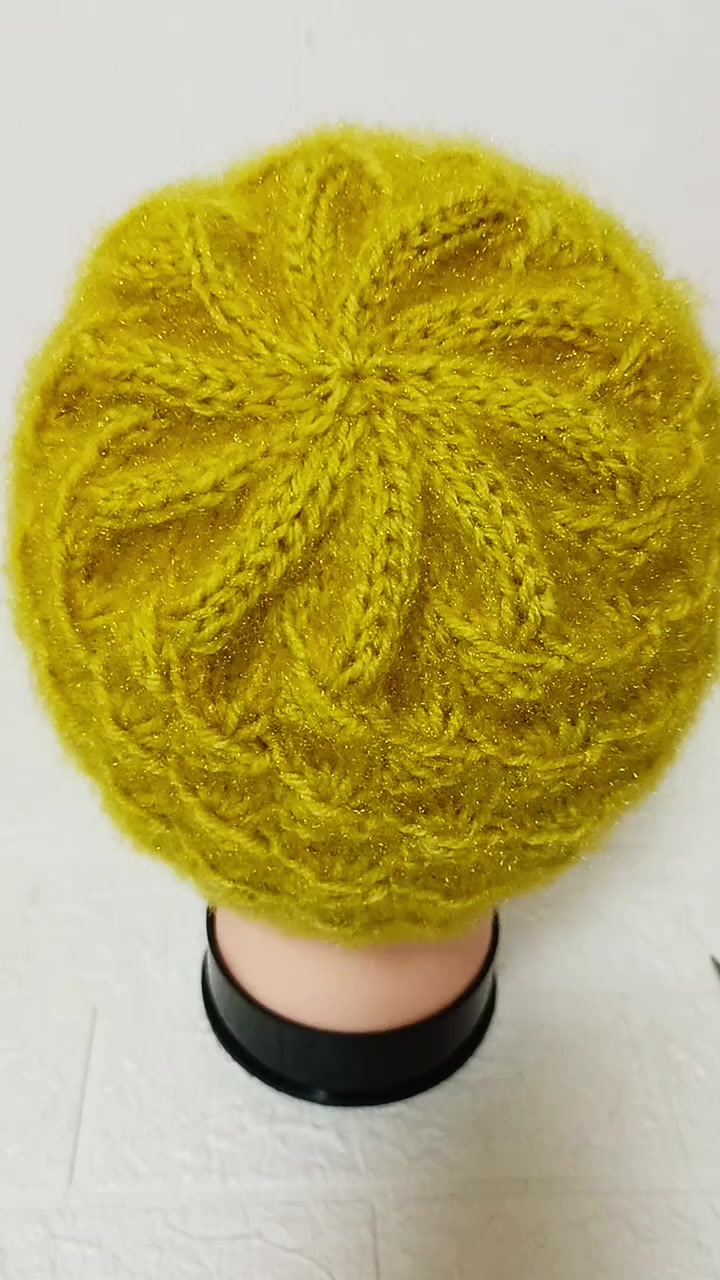 纯手工编织帽子