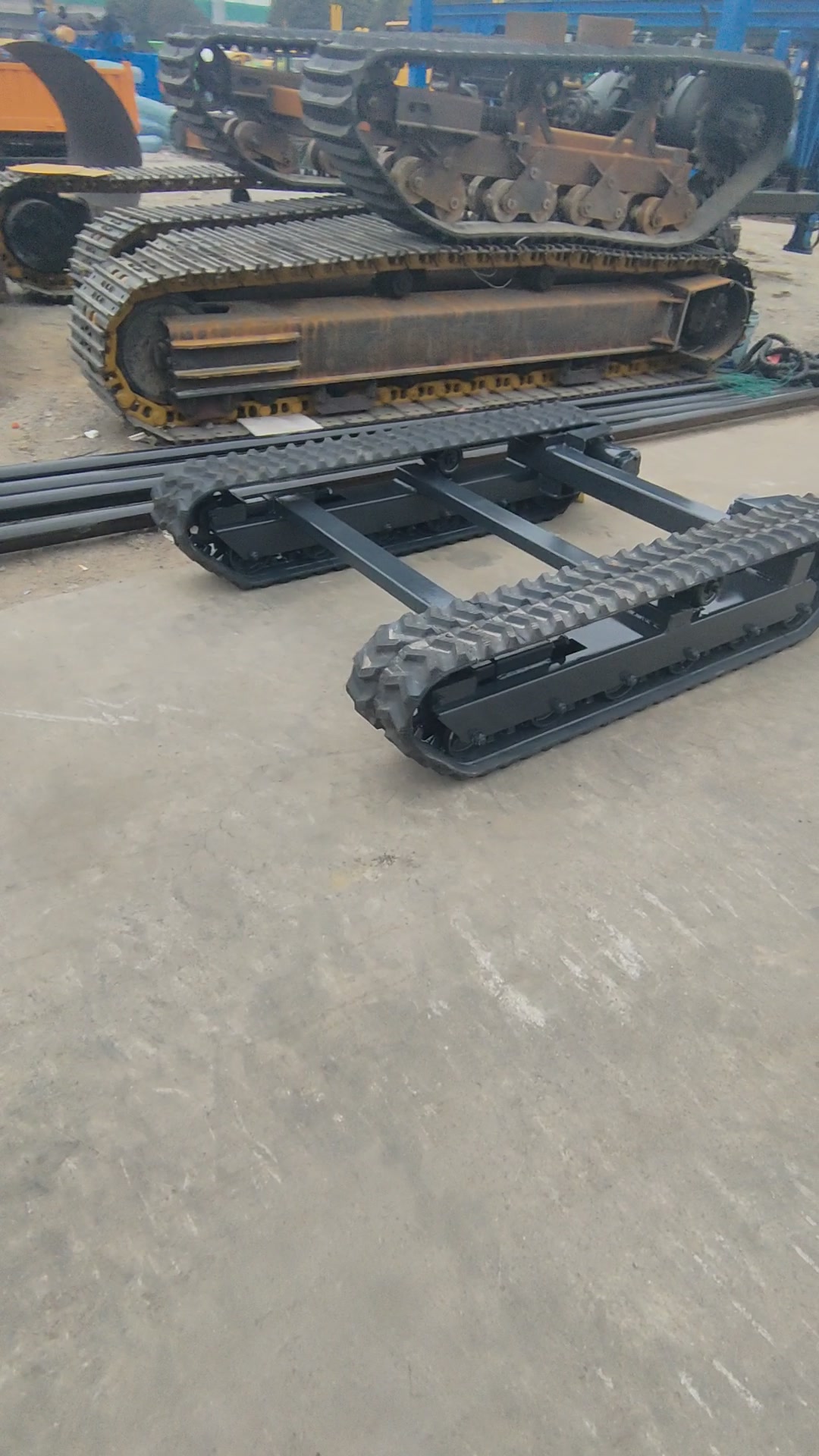 电动马达小型履带底盘