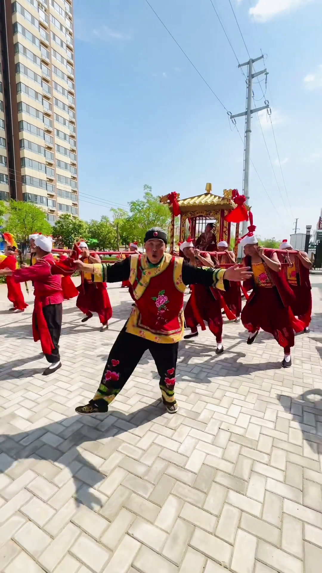 陕北大花轿迎娶白富美