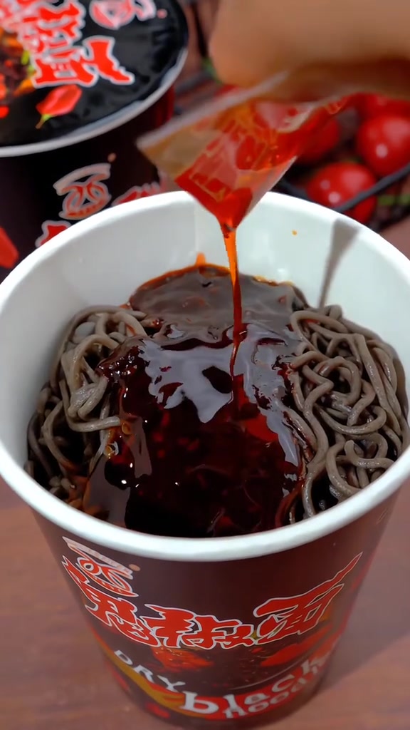 鬼椒面真的好上头啊,又辣又过瘾,每次吃都辣得我鼻涕眼泪直流!