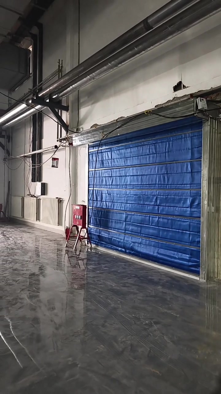 华弘装饰 无机布防火卷帘门