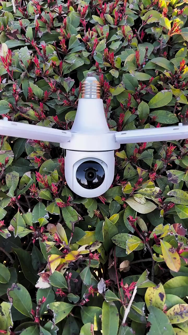 智能监控照明灯泡,一键开启安全新体验.接电即亮,安装便捷