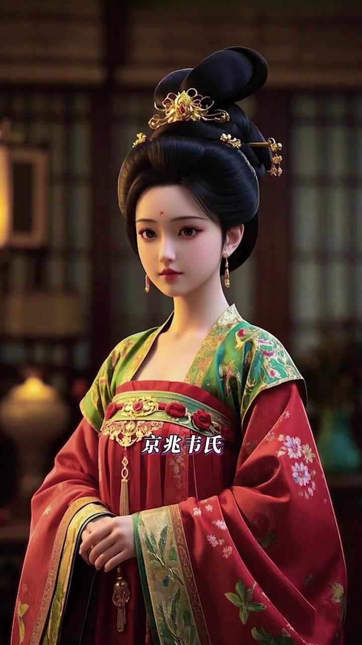 唐太宗李世民四妃之首韦贵妃