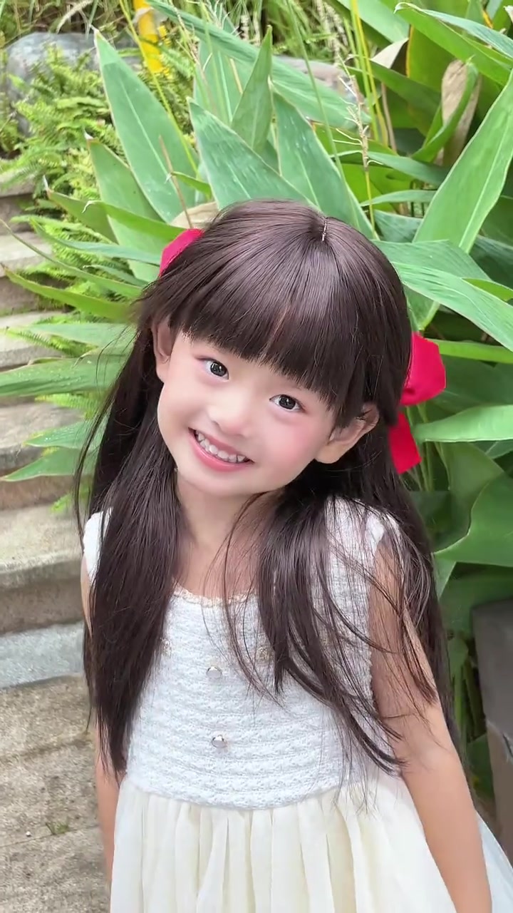 长发宝贝真好看