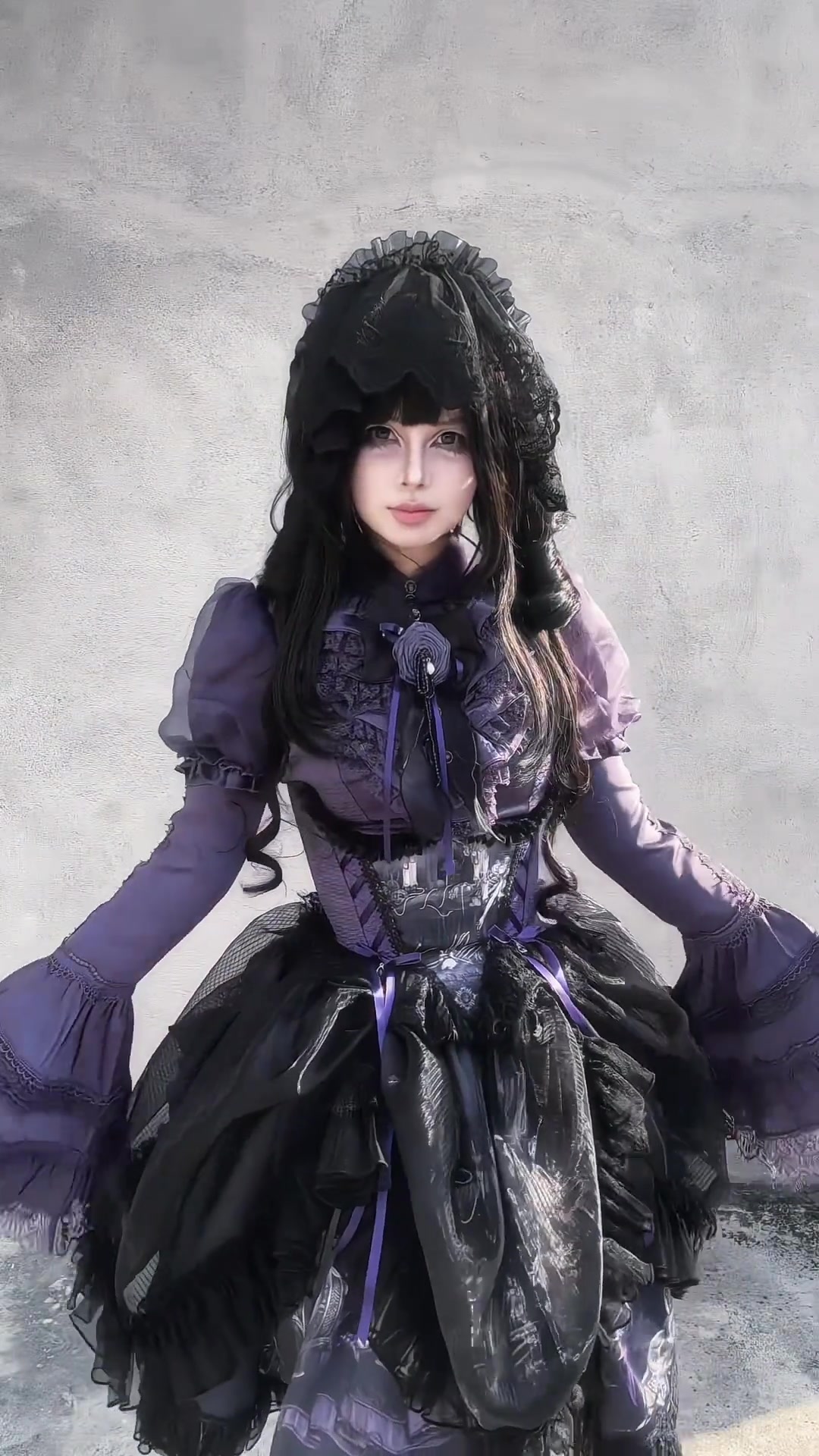 哥特,吃我一波lolita风格穿搭