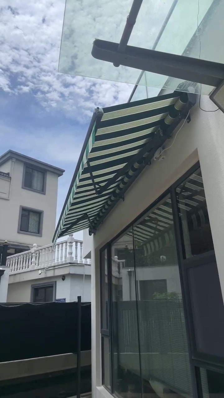 常州伸缩遮阳篷 伸缩雨棚定制安装 遮阳雨棚厂家