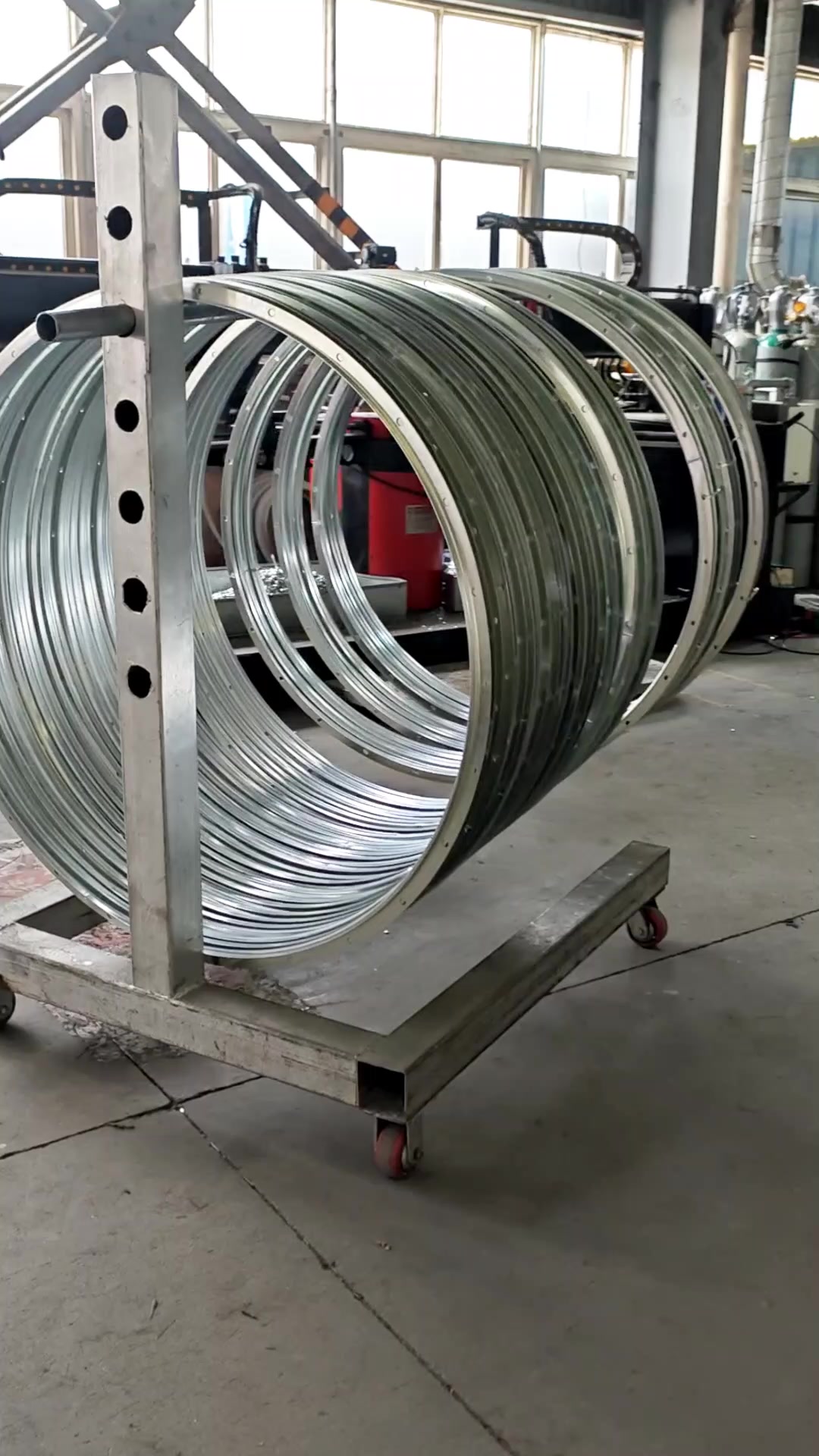 镀锌圆法兰风管加工中法兰与风管匹配度不足及校准方案