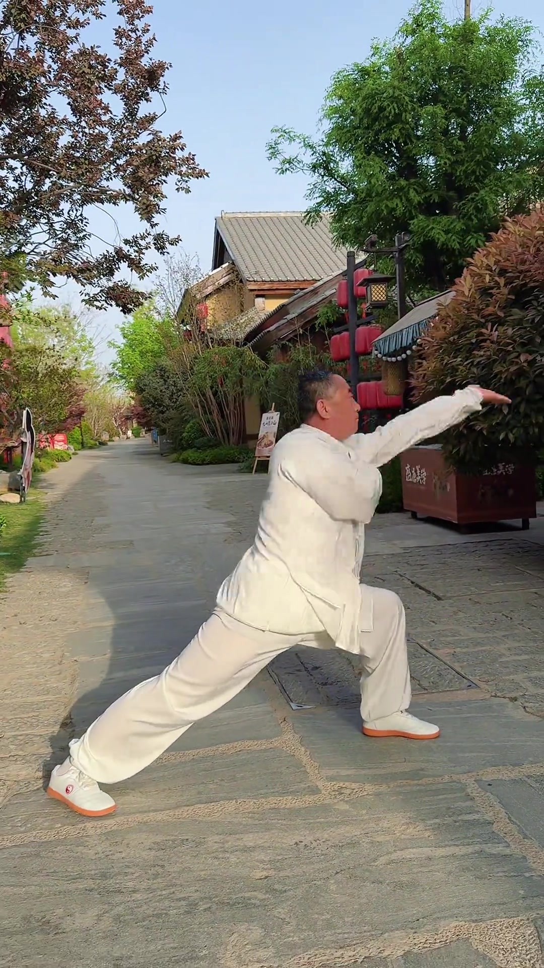 陕西非遗武术红拳,赵老师展示部分招式,中华武术博大精深