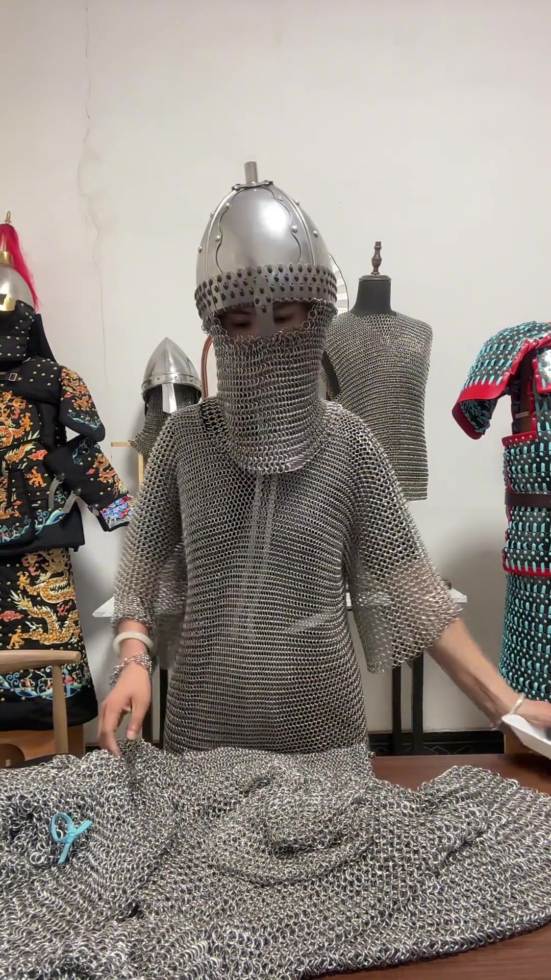 集体搞手工太上头,锁子甲从无到有,见证热血合作