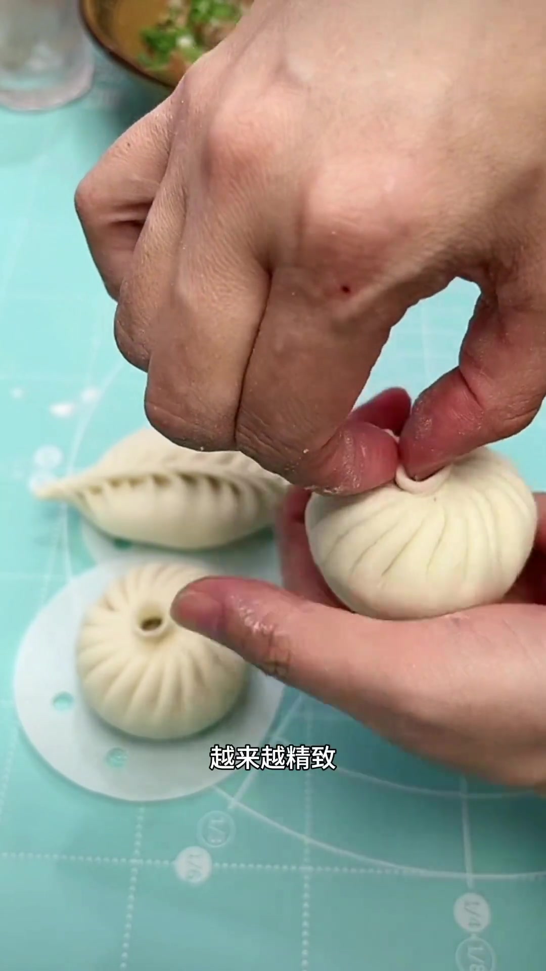 包包子正确手法大揭秘!食指拇指这样捏褶子超简单