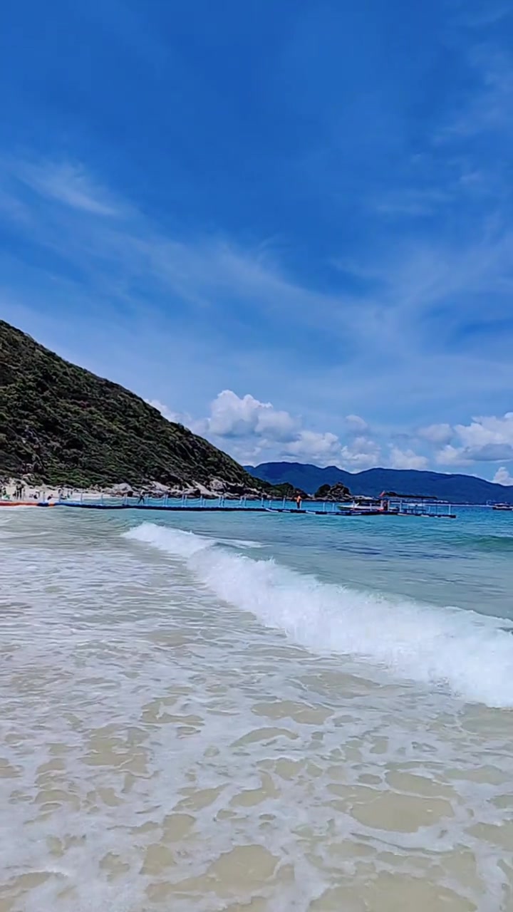 美丽的海滩,令人心旷神怡的自然风光