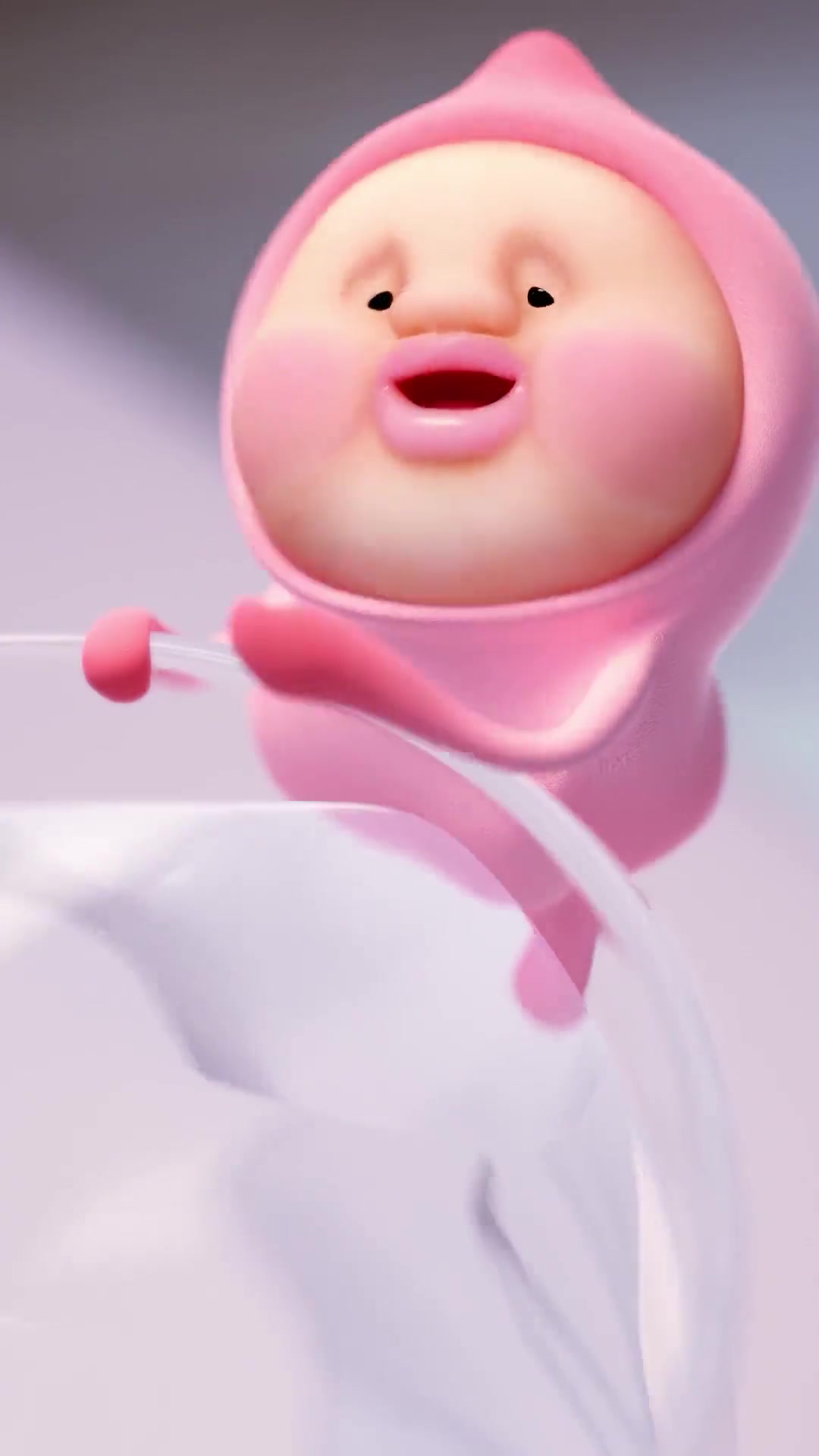 屁桃味的桃汁你想喝吗?
