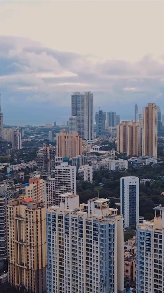 夏日旅行,4k航拍印度最繁华的金融中心孟买 称上海为东方小