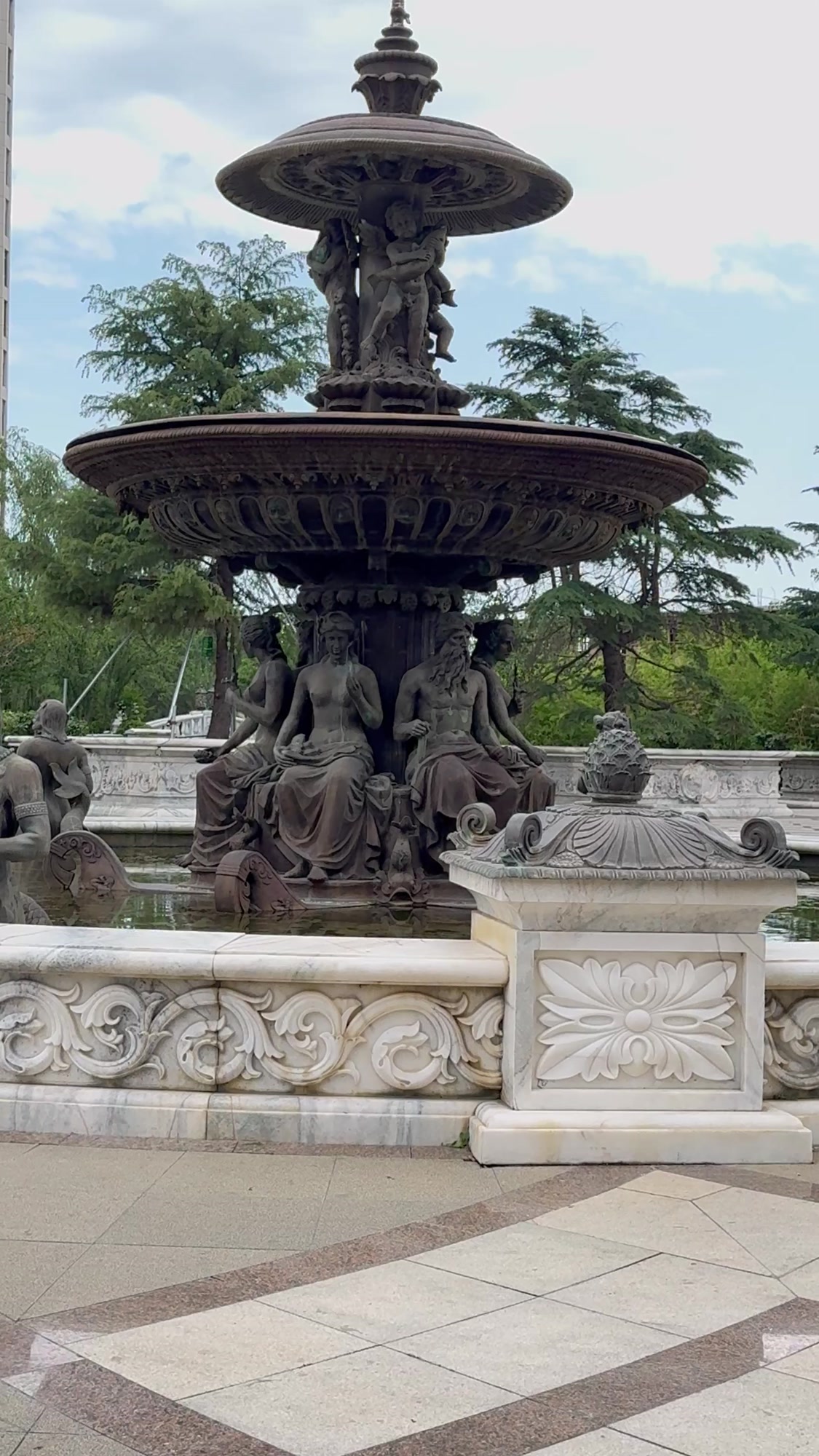 园林小区 欧式景观喷泉