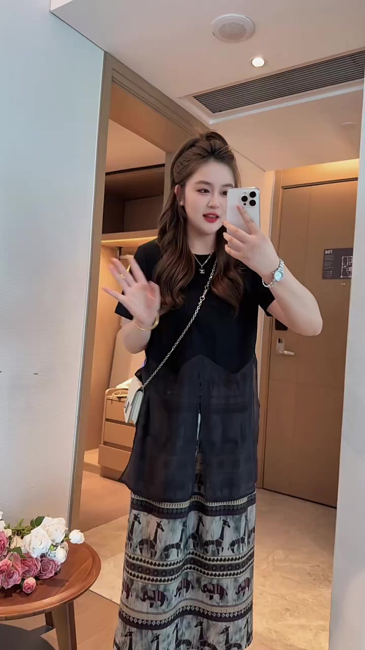 真的太显瘦啦 大码女装 微胖女生穿搭 梨形身材