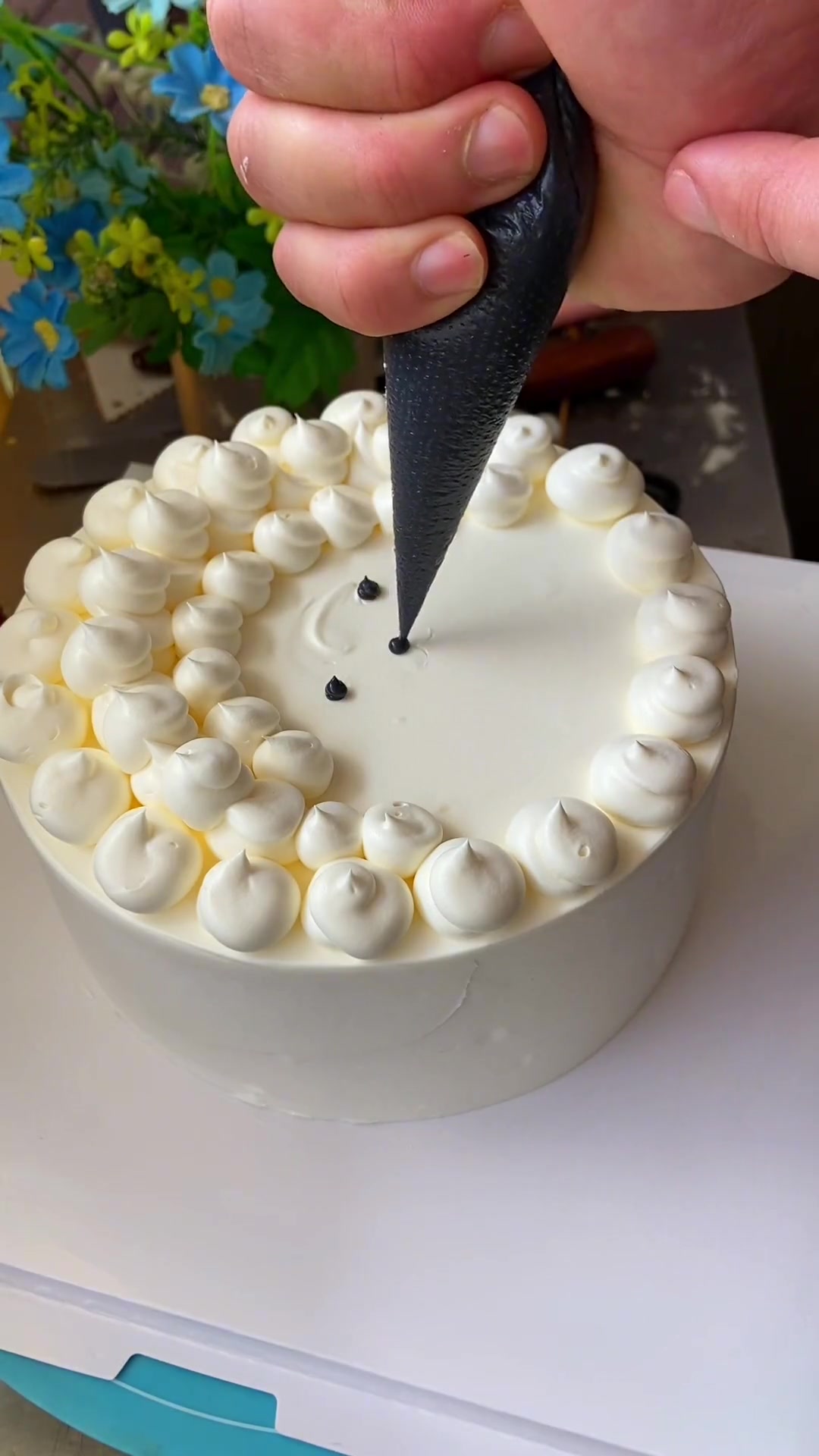 16寸的蛋糕这样做,你认为怎么样?可爱吗?