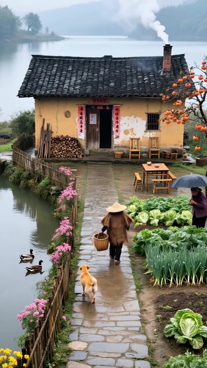 第114集|宁静乡村小院日常 我们都是为了生活在努力 农村老家 这才是