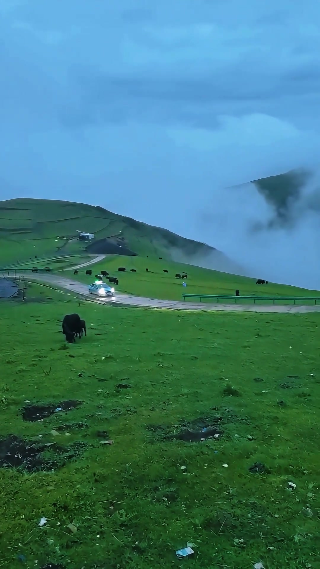 甘肃岷县东山顶景区,免费开放的美丽景点,从县城打车即可到达