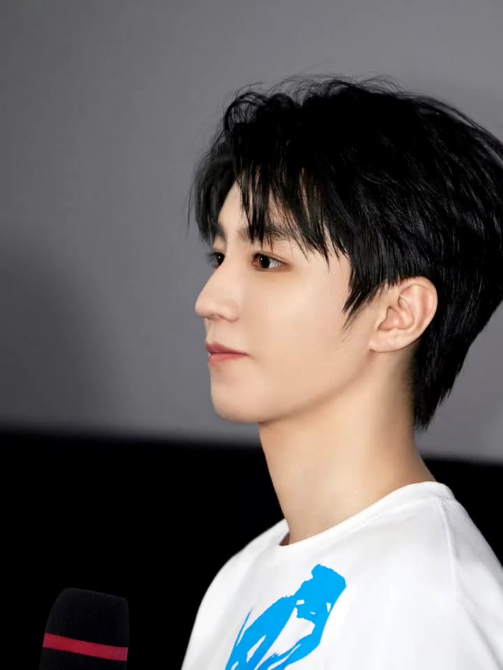 不得不说王俊凯的侧脸太帅太优越太权威了