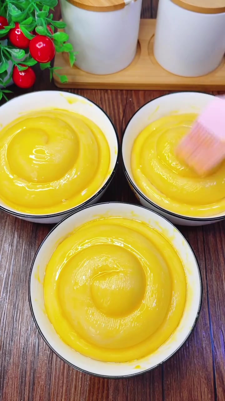 蓬松香甜的小碗蒸面包,做法简单赶紧试试!