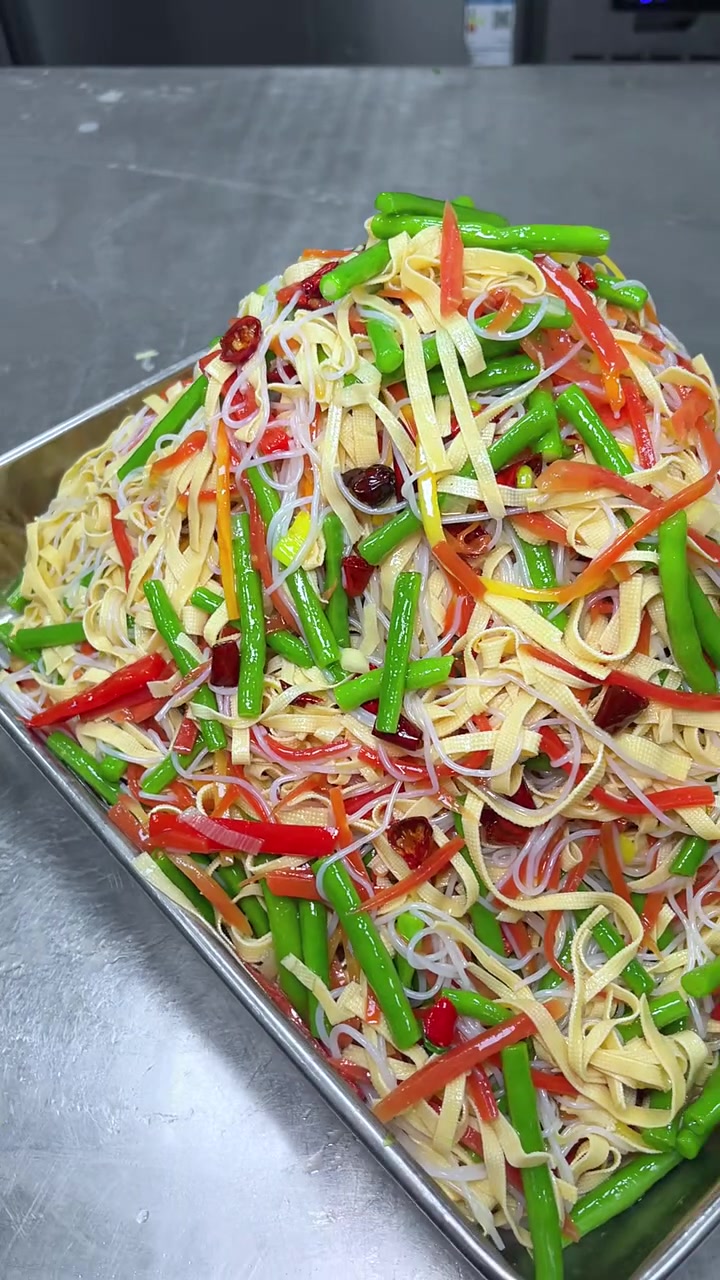 芥末三丝的制作方法