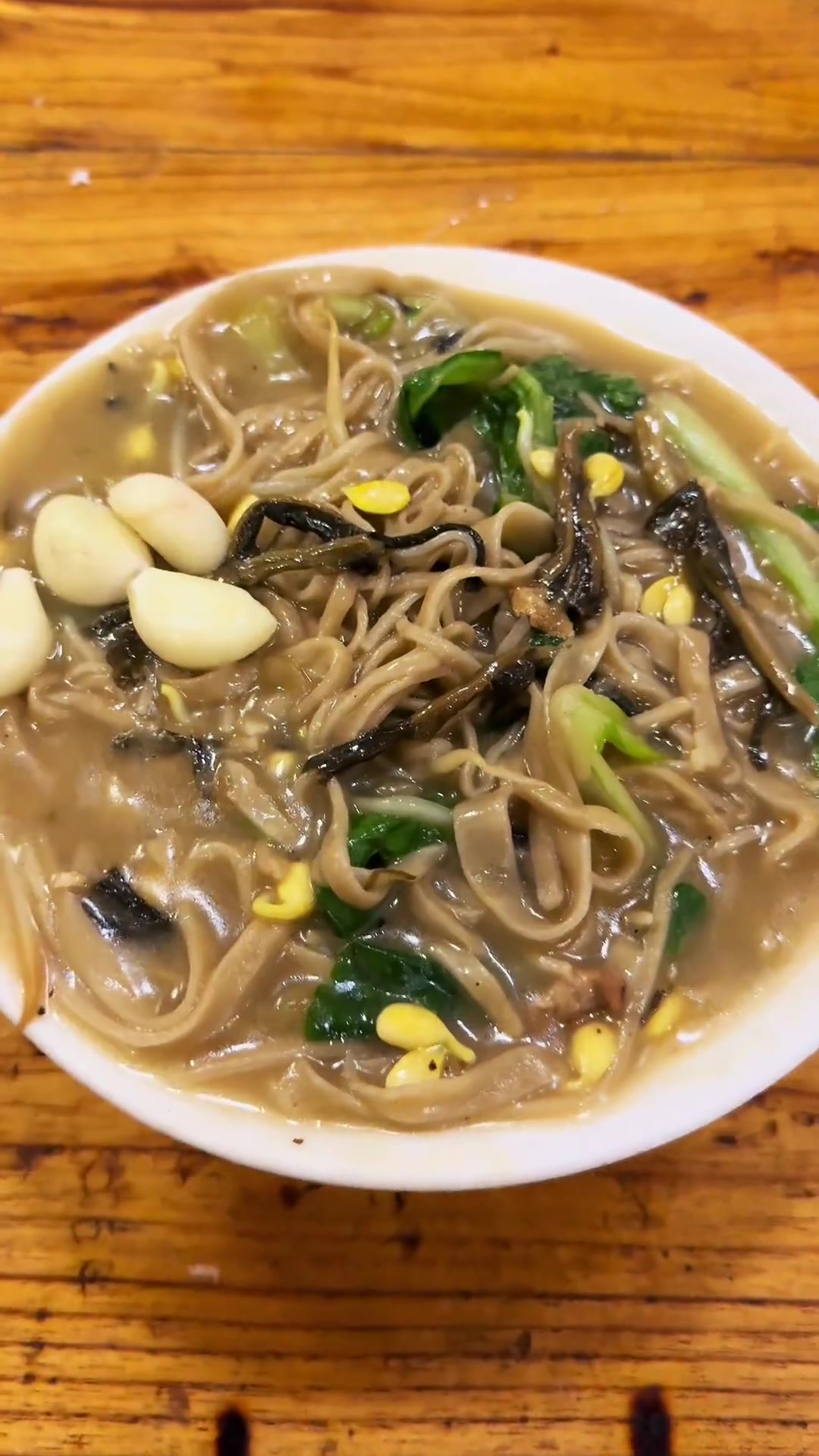 可能只有皖北人才懂这碗豆杂面条吧