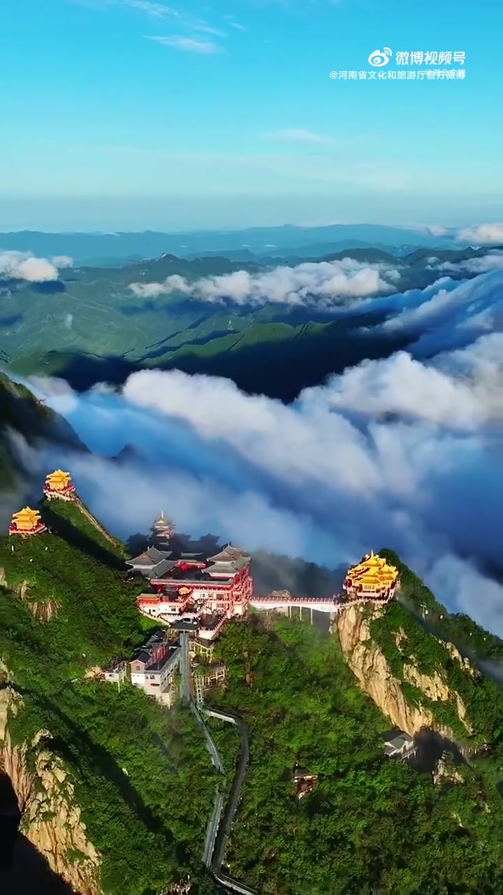 探寻洛阳老君山的诗意画卷,中式美学的极致呈现!