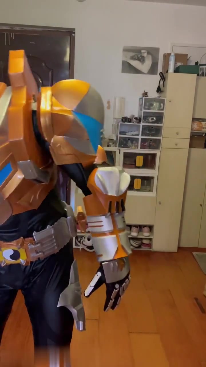 「铠甲勇士地虎侠皮套」匆忙制作的土影石系统