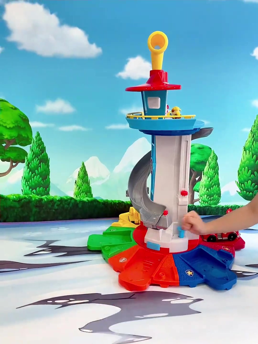 汪汪队接到新任务,探索全新多功能总部塔