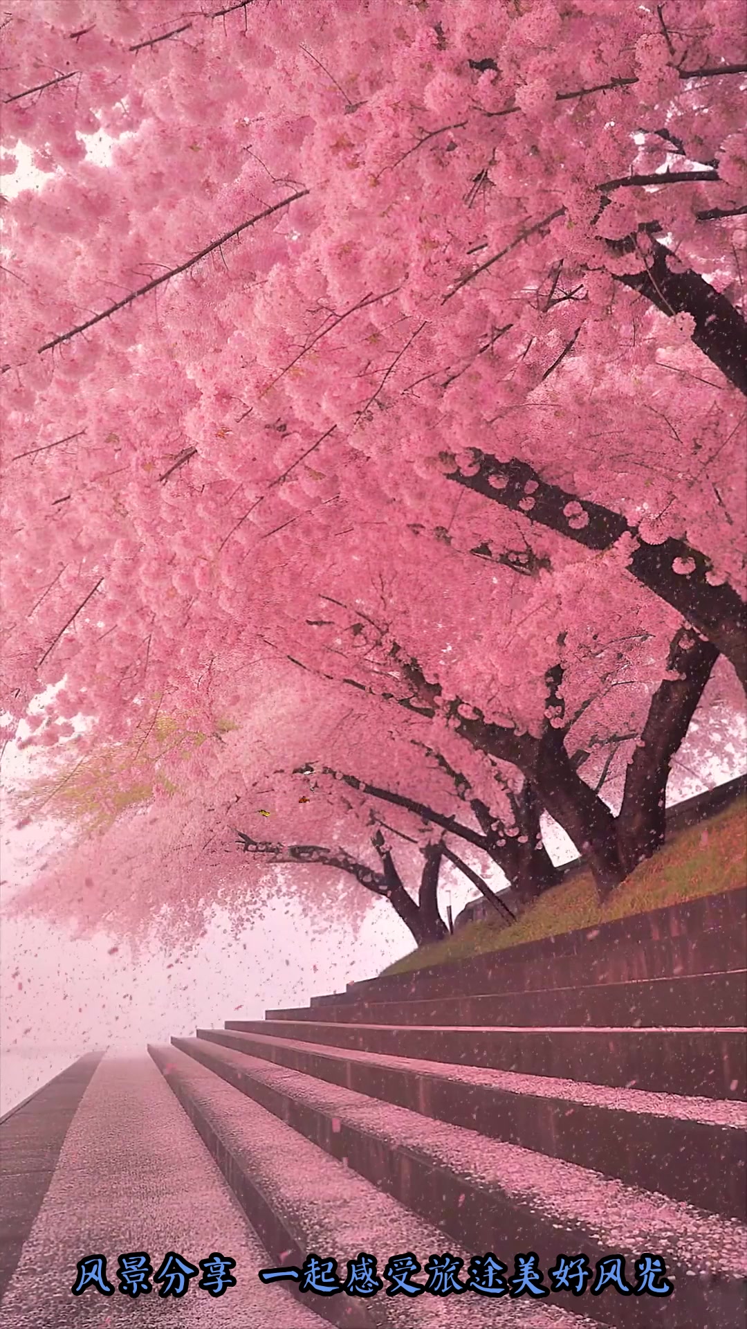夏日旅行,这么好看的樱花雨当然要分享给你啦!旅游推荐