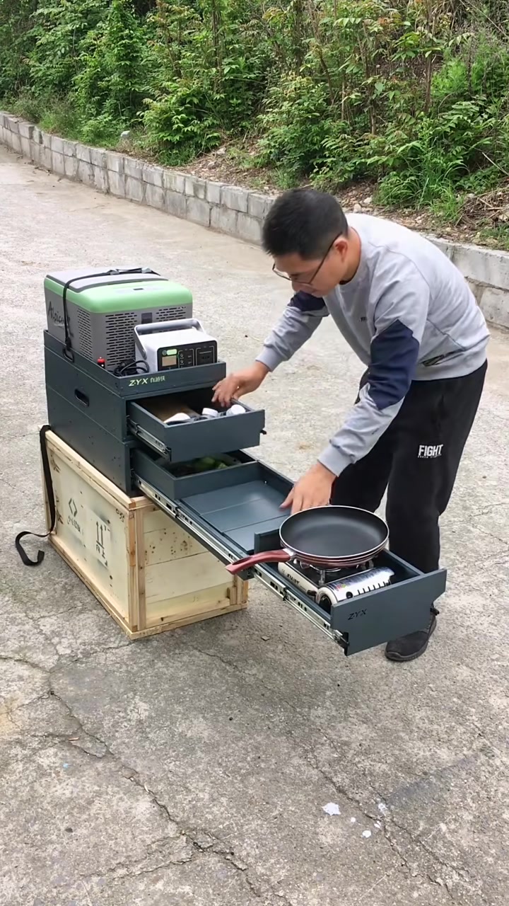 床车改装简约车载厨房床车魔盒,635型!