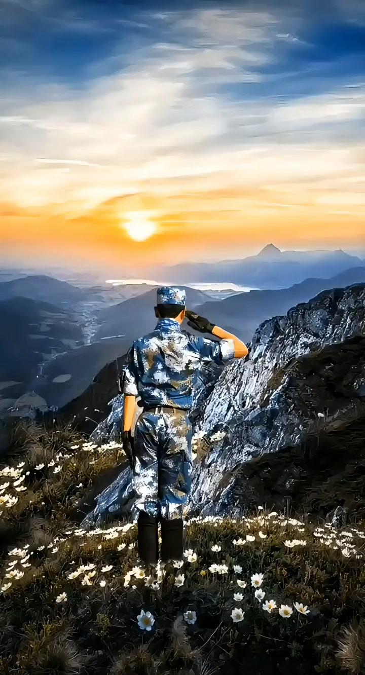 迷彩哥我的祖国