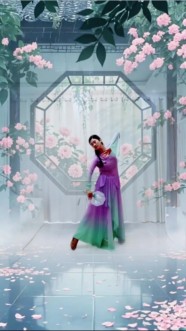 马茉莉原创《你是我心中的茉莉花》古典团扇舞