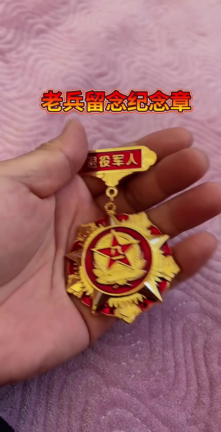 退役军人老兵纪念章