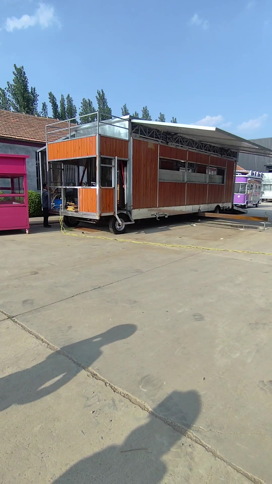 大型流动宴席车酒席车