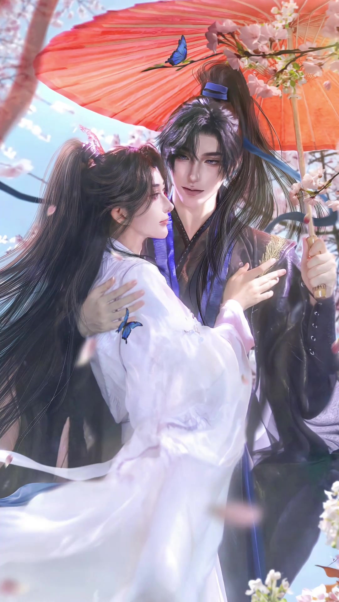 师尊,我想为你撑一辈子伞,cos墨燃与楚晚宁