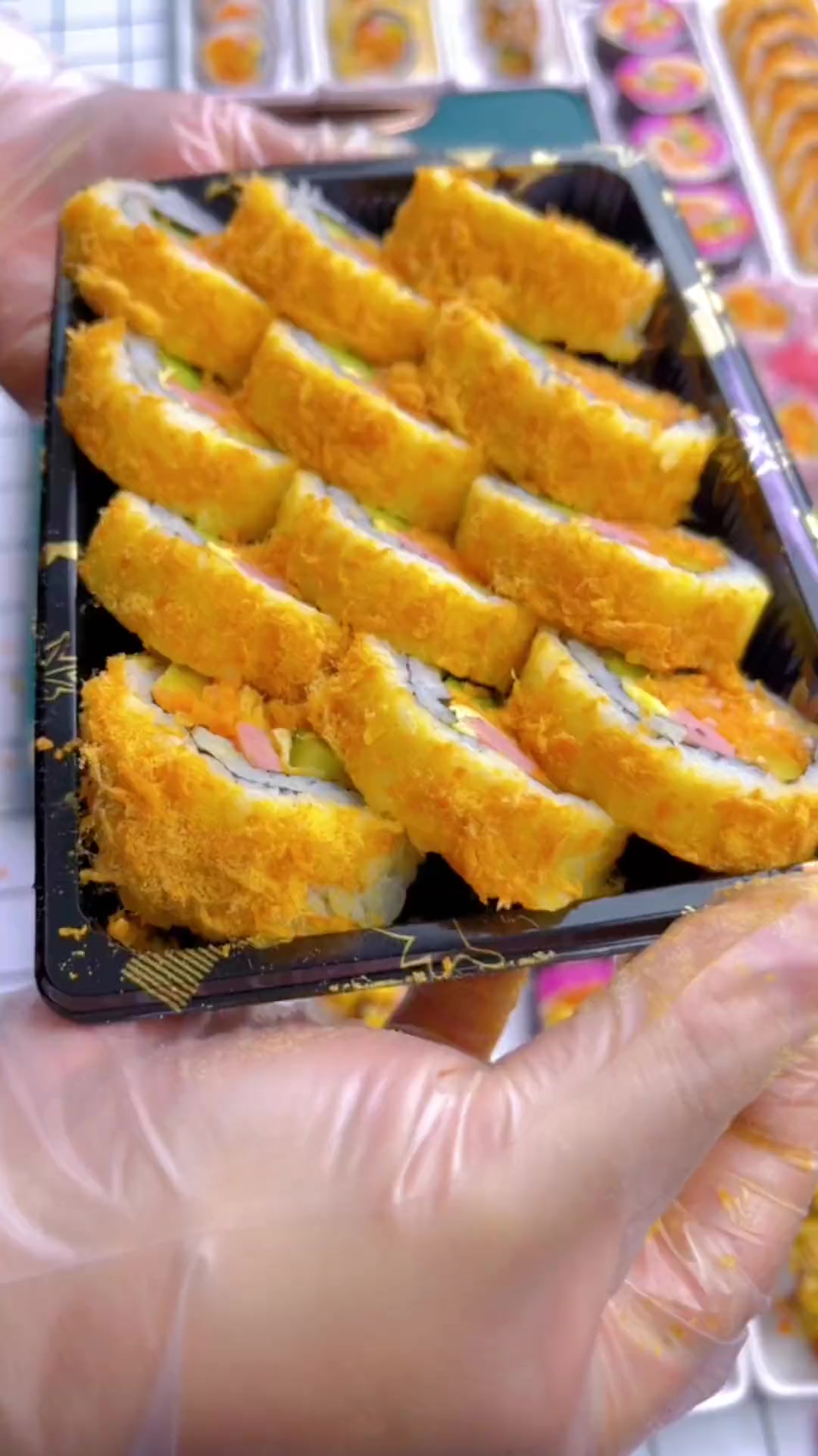 好吃到掉渣的肉松卷寿司,在家就能做